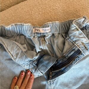Zara Women's Light Blue Jeans